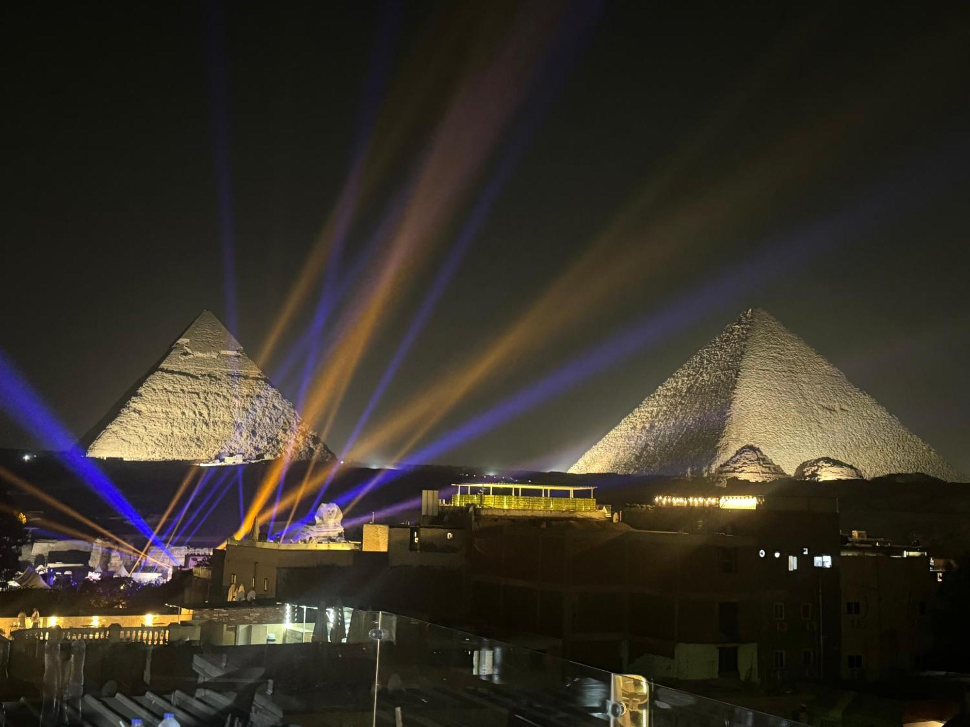 Pyramids And Sphinx Hotel Kafret el-Gabal المظهر الخارجي الصورة