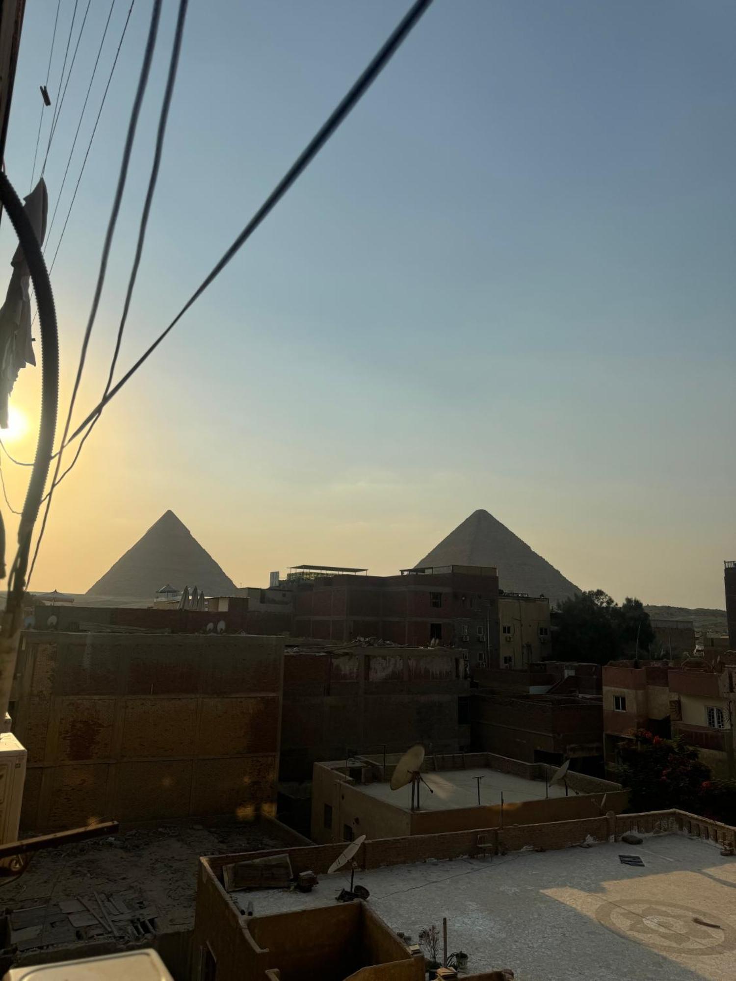 Pyramids And Sphinx Hotel Kafret el-Gabal المظهر الخارجي الصورة