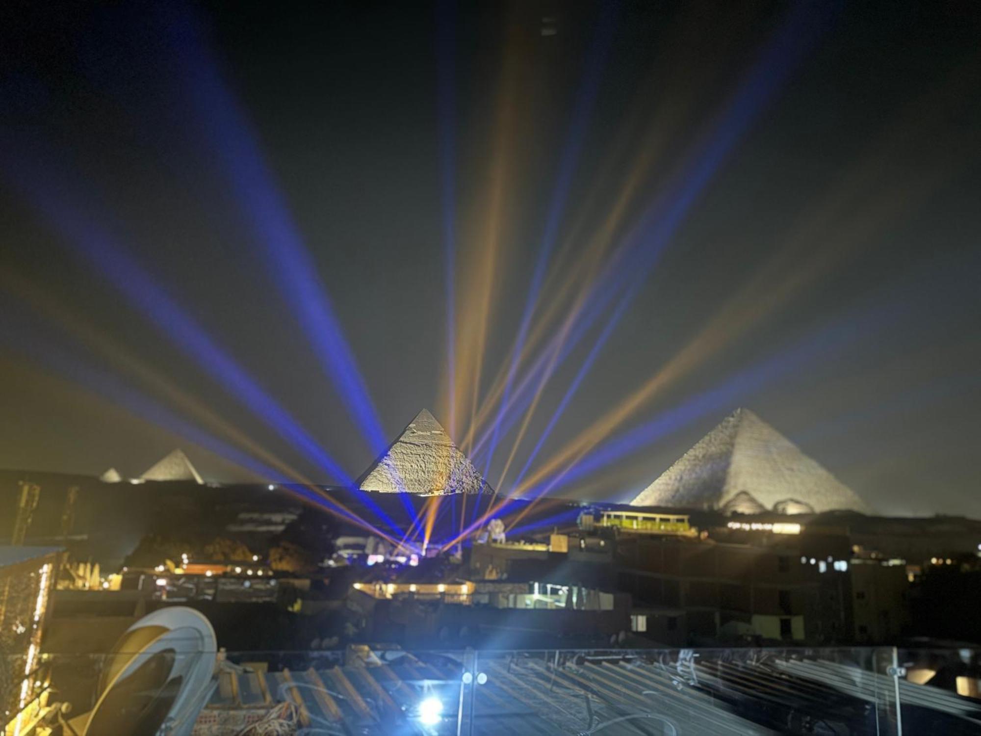 Pyramids And Sphinx Hotel Kafret el-Gabal المظهر الخارجي الصورة